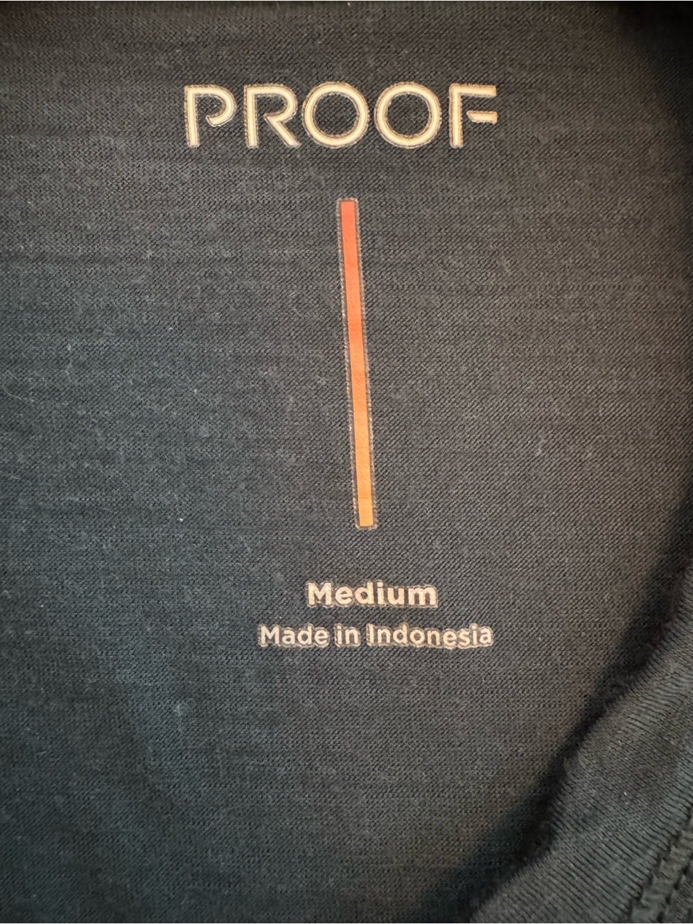Proof Men's Short Sleeve Crew Neck T-Shirt in Blueish Green - Picture 3 of 3